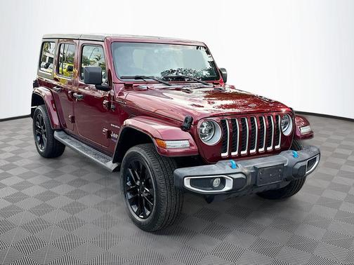 Snazzberry Pearlcoat 2022 Jeep Wrangler Unlimited 4xe Sahara