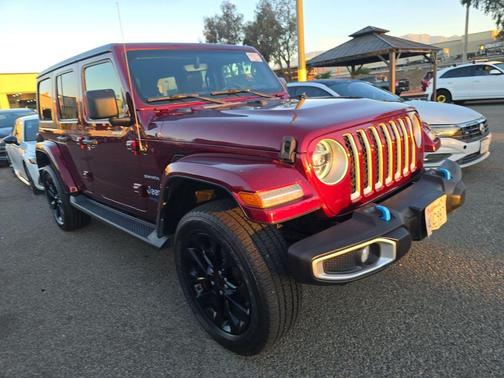 Snazzberry Pearlcoat 2022 Jeep Wrangler Unlimited 4xe Sahara