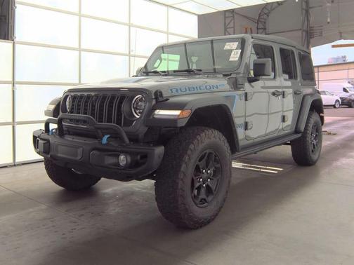 Sting-Gray Clearcoat 2023 Jeep Wrangler 4xe Rubicon 20th Anniversary