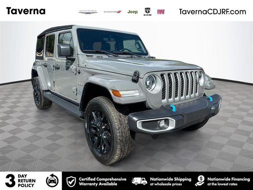Sting-Gray Clearcoat 2023 Jeep Wrangler 4xe Sahara