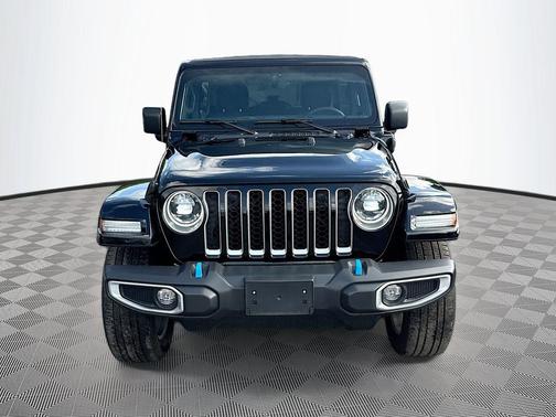 Black Clearcoat 2023 Jeep Wrangler 4xe Sahara