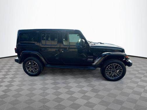 Black Clearcoat 2023 Jeep Wrangler 4xe Sahara