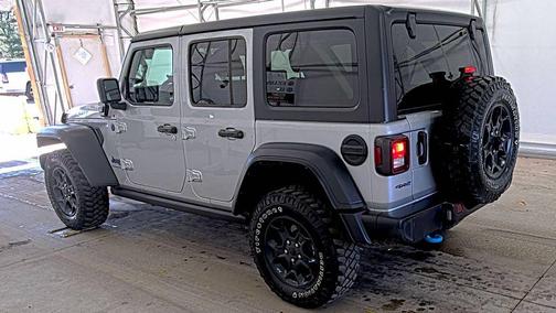Silver Zynith Clearcoat 2023 Jeep Wrangler 4xe Base