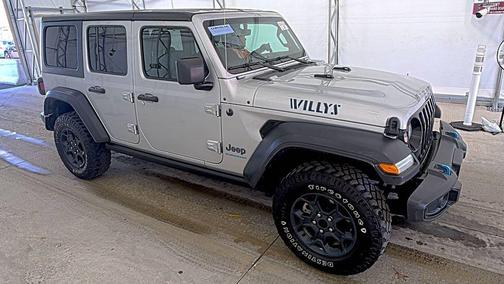 Silver Zynith Clearcoat 2023 Jeep Wrangler 4xe Base
