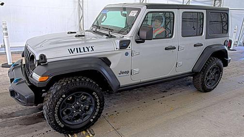 Silver Zynith Clearcoat 2023 Jeep Wrangler 4xe Base