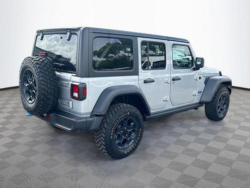Silver Zynith Clearcoat 2023 Jeep Wrangler 4xe Base