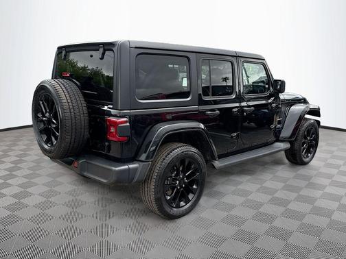 Black Clearcoat 2023 Jeep Wrangler 4xe Sahara