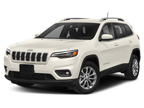 Pearl White Pearlcoat 2019 Jeep Cherokee Altitude