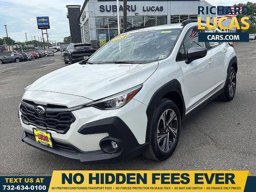 Crystal White Pearl 2024 Subaru Crosstrek Premium