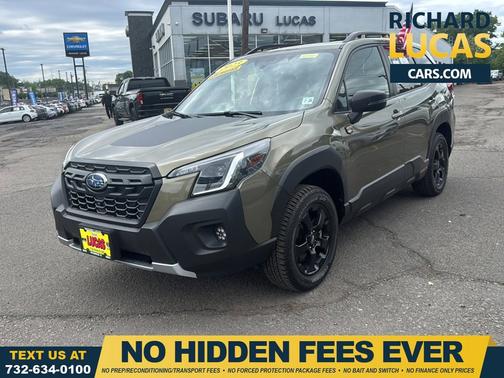 Autumn Green Metallic 2023 Subaru Forester Wilderness