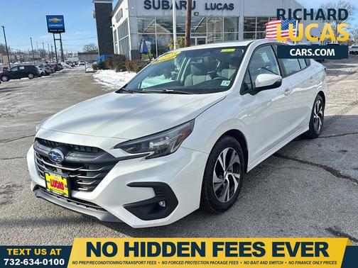 Crystal White Pearl 2025 Subaru Legacy Premium