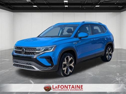 Cornflower Blue 2023 Volkswagen Taos 1.5T SEL