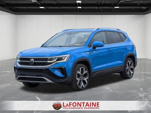 Cornflower Blue 2023 Volkswagen Taos 1.5T SEL