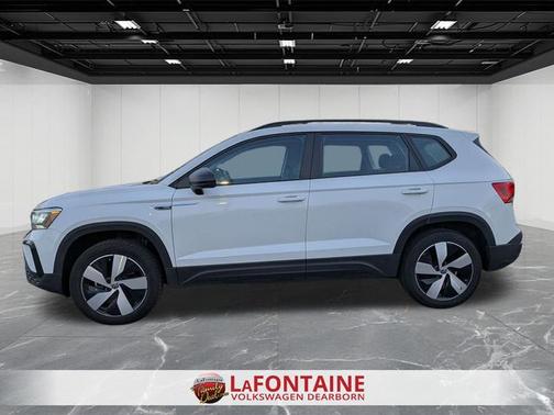 Pure White 2024 Volkswagen Taos 1.5T S