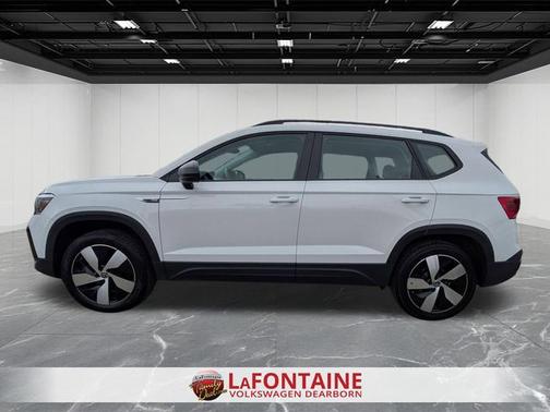 Pure White 2024 Volkswagen Taos 1.5T S