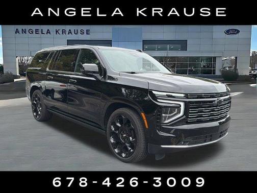 Black 2025 Chevrolet Suburban High Country