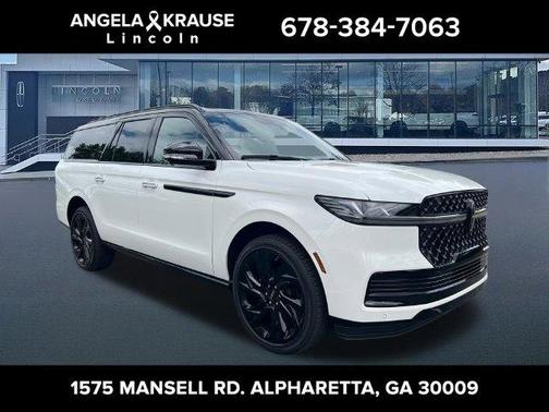 Pristine White 2027 Lincoln Navigator Black Label