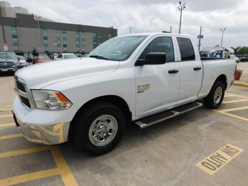 Bright White Clearcoat 2019 RAM 1500 Classic Tradesman 4x2 Quad Cab 6'4" Box