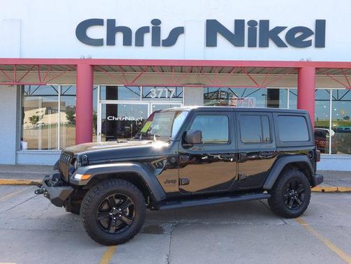 Black Clearcoat 2021 Jeep Wrangler Unlimited Sport Altitude