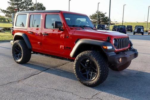 Firecracker Red Clearcoat 2026 Jeep Wrangler Sport