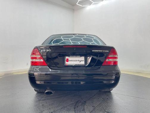 Black 2005 Mercedes-Benz C-Class C230 Kompressor Sport