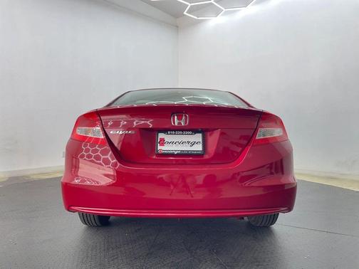 Red 2013 Honda Civic LX