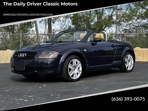 Blue 2004 Audi TT Roadster