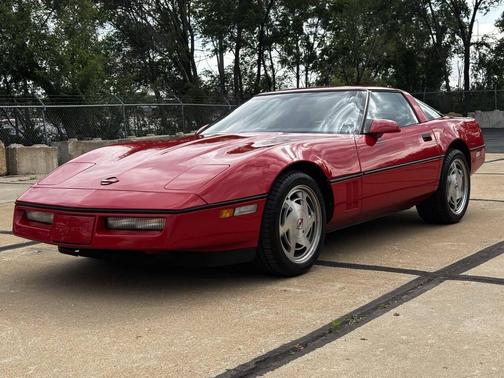 Red 1988 Chevrolet Corvette Base