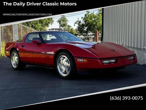 Red 1988 Chevrolet Corvette Base
