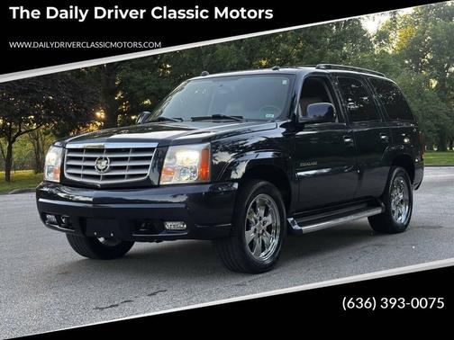 Blue 2005 Cadillac Escalade Base