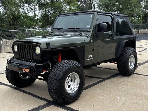 Green 2006 Jeep Wrangler Unlimited