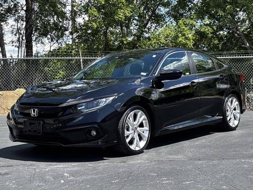Crystal Black Pearl 2019 Honda Civic Sport