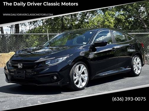 Crystal Black Pearl 2019 Honda Civic Sport