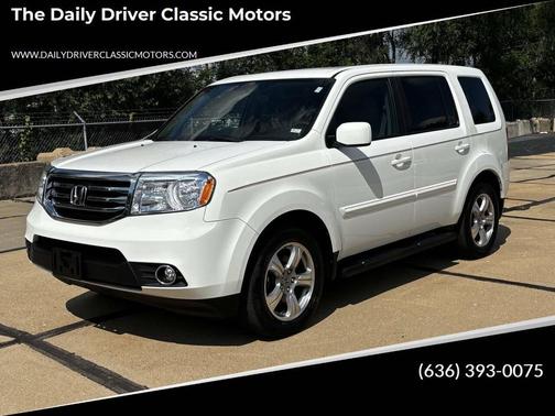 White 2015 Honda Pilot EX