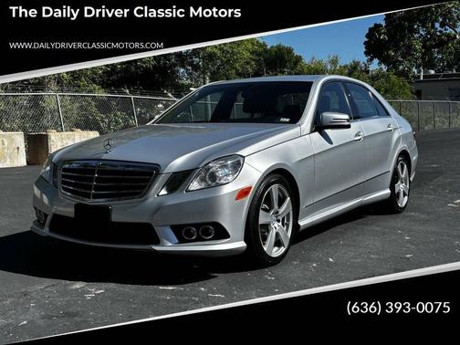 Silver 2010 Mercedes-Benz E-Class 4MATIC