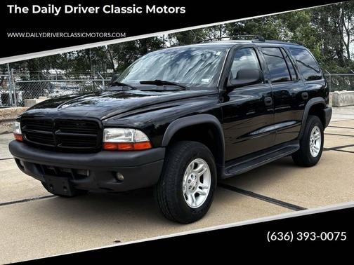 Black Clearcoat 2003 Dodge Durango SXT