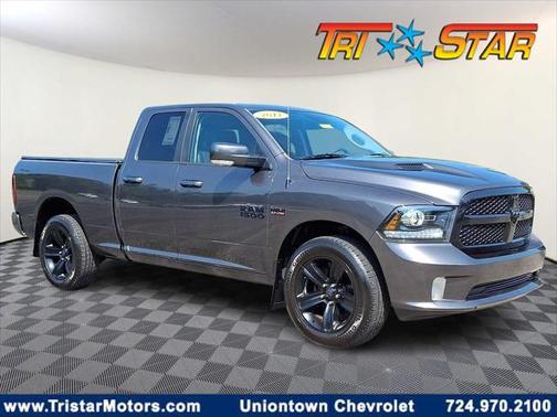2017 RAM 1500 Night Quad Cab 4x4 6'4' Box