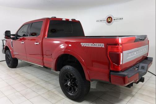 Rapid Red Metallic Tinted Clearcoat 2021 Ford F-350 Platinum