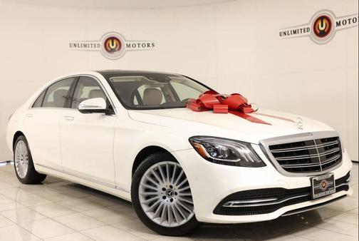 White 2020 Mercedes-Benz S-Class 4MATIC