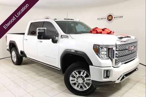 White Frost Tricoat 2022 GMC Sierra 2500 Denali