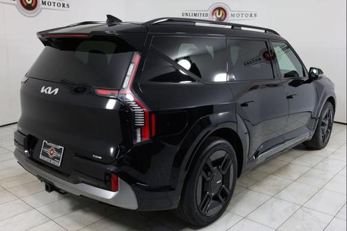 Aurora Black Pearl 2024 Kia EV9 GT-Line