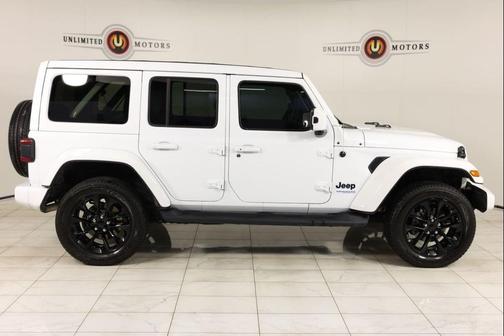 Bright White Clearcoat 2021 Jeep Wrangler Unlimited 4xe Sahara High Altitude