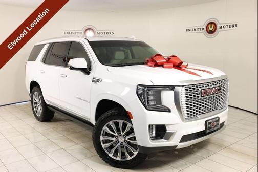 Summit White 2021 GMC Yukon Denali