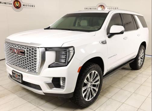 Summit White 2021 GMC Yukon Denali
