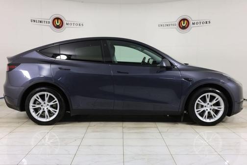 Gray 2021 Tesla Model Y Long Range