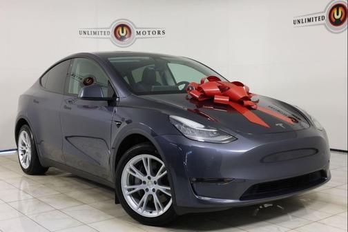 Gray 2021 Tesla Model Y Long Range