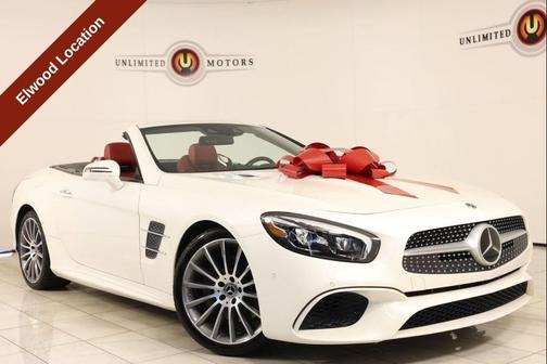 White 2020 Mercedes-Benz SL 550 Roadster