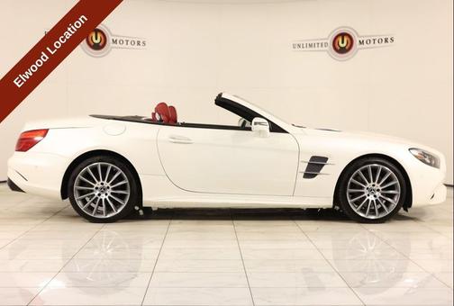 White 2020 Mercedes-Benz SL 550 Roadster