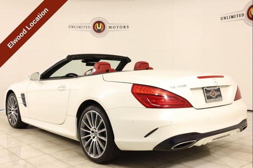 White 2020 Mercedes-Benz SL 550 Roadster