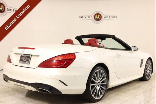 White 2020 Mercedes-Benz SL 550 Roadster